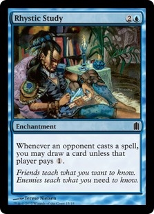 Rhystic Study Commander's Arsenal